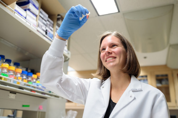 Hope Barnes Fellow and graduate student Hannah Baughman continues to discover more about molecular chaperones and their potential in treating Alzheimers