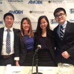 UWSOP’s student team Iris To, Nina Kim, Derek Louie, and Andrew Nguyen (third year PharmD students)