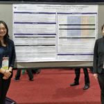 Plein Certificate students Julia Yunkyung and Jina Yun, pictured with Julia's ASCP poster