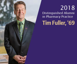 Tim Fuller, 2018 Distinguished Alumni Award for Pharmacy Practice recipient